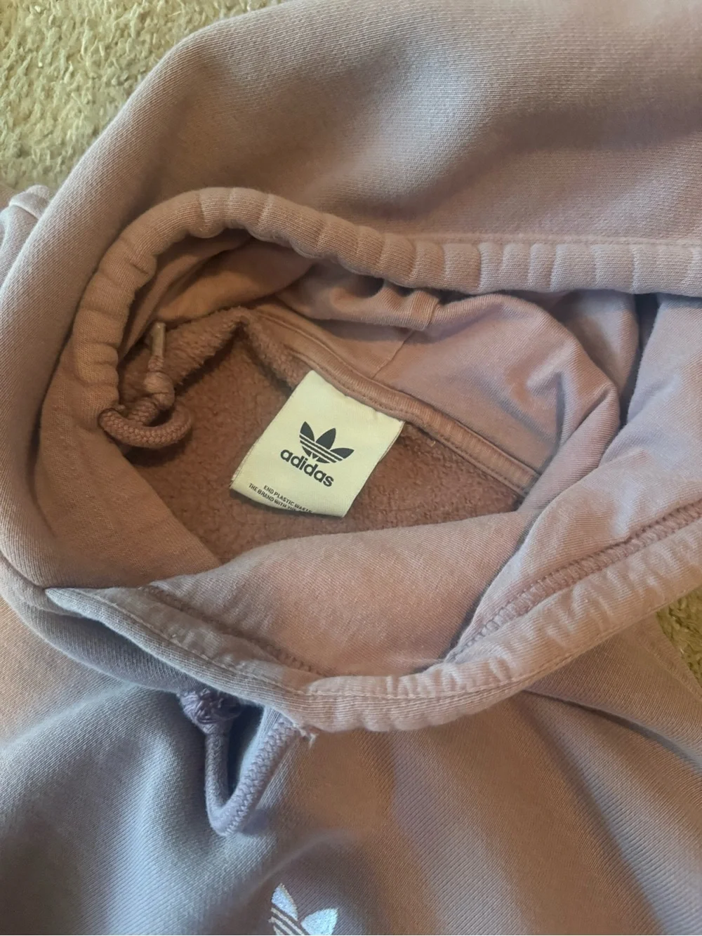 Mauve adidas sweatshirt